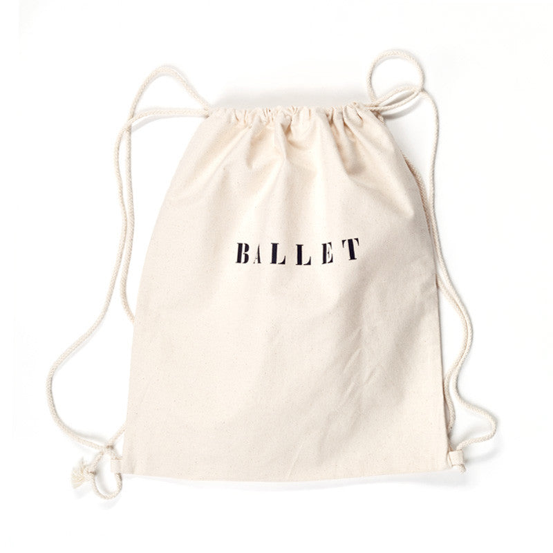 Ballet on sale drawstring bag