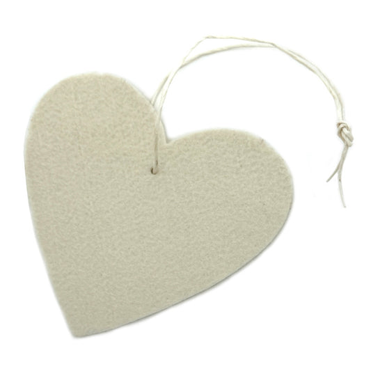 felt heart decoration