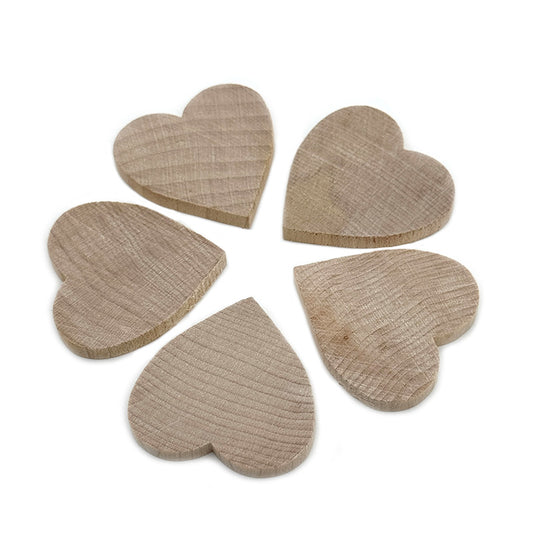 wooden hearts